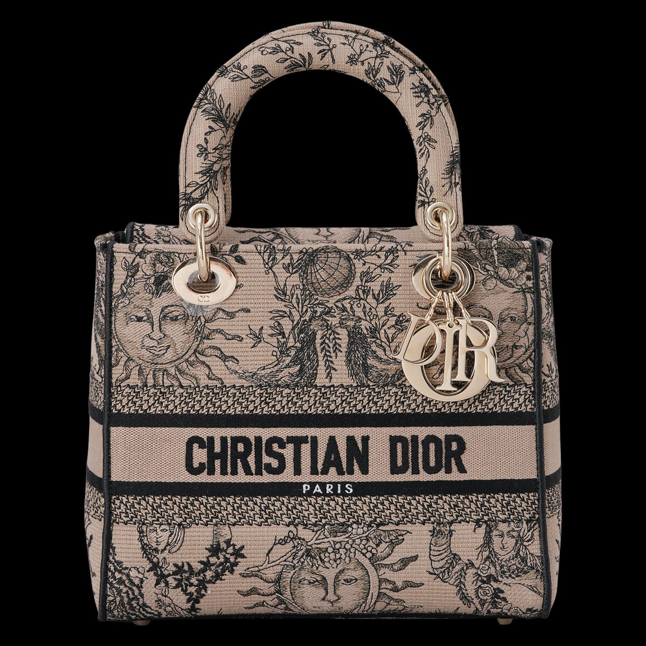 CHRISTIAN DIOR(USED)디올 D-LITE 레이디백 미듐